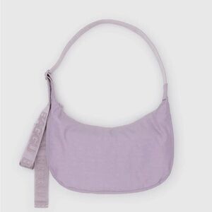 BAGGU Medium Crescent Bag Dusty Pink